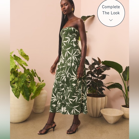 Strapless front twist dress - Picture 10 of 10